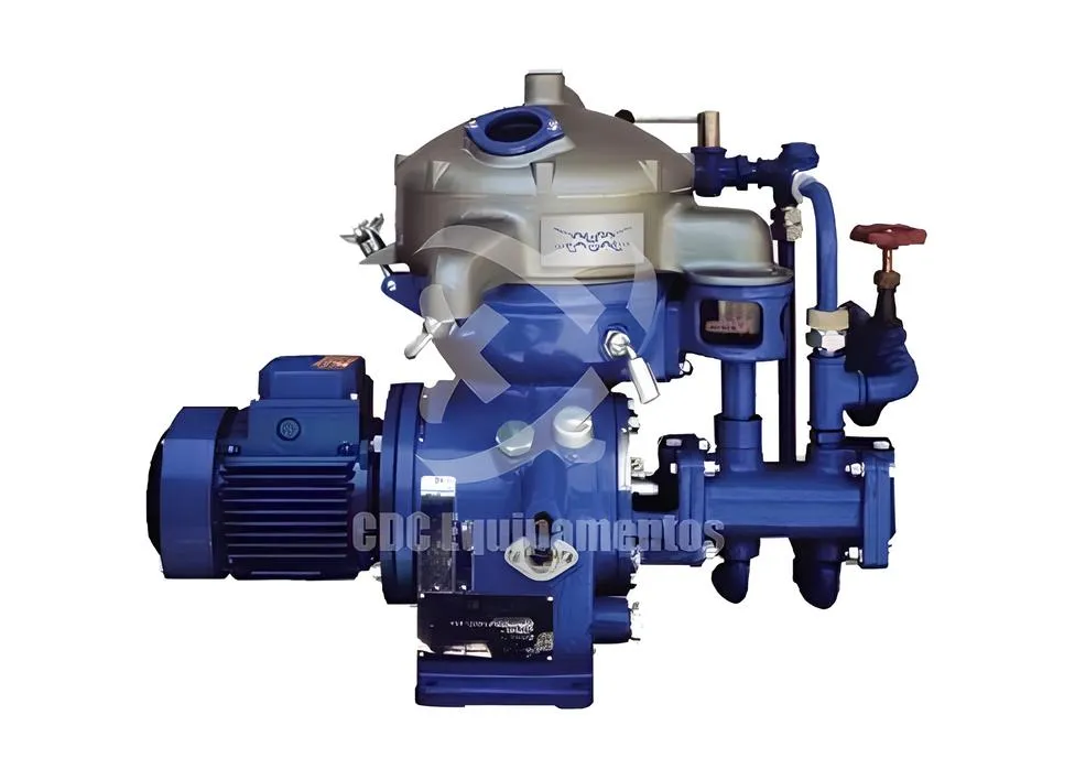 Página de produto: Centrifuga Separadora de Fermento